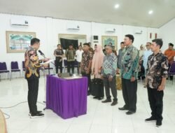 Bupati Enrekang lantik 5 Pejabat Kepala Desa di Pendopo Rumah Jabatan Bupati