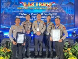 Satlantas Polres WAJO Raih Dua Penghargaan Dalam Rakernis Ditlantas Polda Sulsel