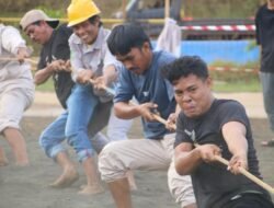 Semarak HUT RI ke-80 Huadi Group Kompak Ikut Lomba 17 Agustus
