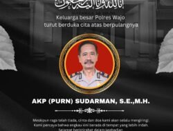 Polres Wajo Berduka, Mantan Kasi Humas AKP (Purn) Sudarman Tutup Usia