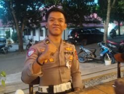 Kanit Resident Samsat Kabupaten Wajo, Ipda Dimas Aji Saputra Ajak Masyarakat Tetap Jaga Kamtibmas