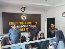 Ribuan Tenaga Honorer Banjiri Ruang Pelayanan SKCK. Kasat Intel Wajo : Kami Pastikan Semua Terbit