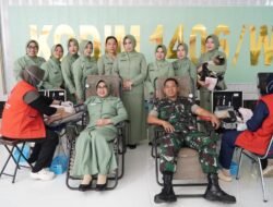 HUT TNI Ke-80, Kodim 1406/Wajo Gelar Baksos Kesehatan Gratis, Donor Darah, dan Pembagian Sembako