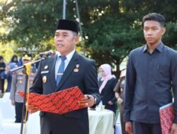 Mutasi Perdana Bupati Andi Rosman, Lantik Pejabat Eselon II Lingkup Pemkab Wajo Di Ruang Terbuka