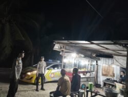 Polsek Sabbangparu Gelar Patroli Biru, Wujudkan Situasi Kamtibmas Aman dan Kondusif di Wajo