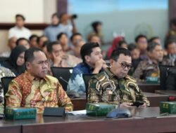 Bupati Andi Rosman Saat Hadiri Rakor Pemberantasan Korupsi di Makassar : Tegas Kami Ikuti Arahan KPK