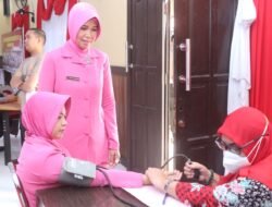 Polres Wajo Gelar Donor Sarah Dalam Rangka HUT Humas Polri Ke 74