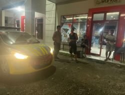 Personel Polsek Pitumpanua Bergerak Aktif Pantau Situasi dan Galang Masyarakat Jaga Kamtibmas