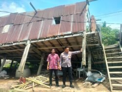 Angin Puting Beliung Porak Porandakan Rumah Warga, Kapolsek Takkalalla Catat 14 Rumah Rusak Parah