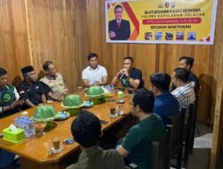 Silaturrahmi Dengan Wartawan, Kasat Reskrim Polres Selayar Tegaskan Visi Melayani dan Keterbukaan