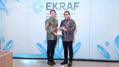 Bupat Enrekang Bahas Pengembangan Ekonomi Kreatif Bersama Menteri Ekraf