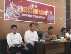 Kapolres Wajo, AKBP Muh Rosid Ridho Sebut Angka Kriminalitas Menurun Pada Tahun 2025