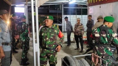 TNI dan Aparat Gabungan Perkuat Kamtibmas, Koramil Tanasitolo Gelar Patroli Cipta Kondisi di Wilayah Wajo