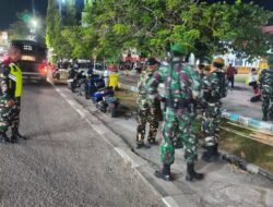 Koramil 1406-01/Tempe Bersinergi dengan Komponen Bangsa, Gelar Patroli Cipta Kondisi Jaga Stabilitas Keamanan Wajo