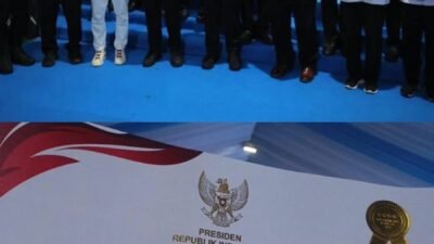 Sukses Wujudkan Swasembada Pangan Berkelanjutan, Bupati Wajo Andi Rosman Terima Penghargaan Dari Presiden RI, Prabowo Subianto
