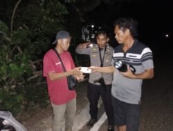 Antisipasi Tindak Kejahatan Polsek Bola Intens Patroli