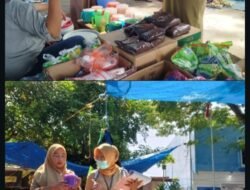 Pastikan Jajanan Layak Dikonsumsi, UPT Puskesmas Kassi-Kassi Sidak Penjual Takjil di Pasar Tradisional Lambocca.