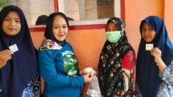 Cegah Anemia Pada Remaja Putri, Tim UPT Puskesmas Sinoa Berikan Tablet Tambah Darah di SMPN 3 Sinoa