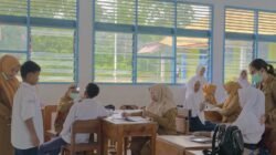 Tanamkan Perilaku Hidup Bersih dan Sehat di Satuan Pendidikan, UPT Puskesmas Ulugalung Melakssnakan UKS