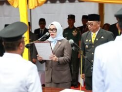 Bupati Barru, Andi Ina Kartika Sari Resmi Melantik dan Mengukuhkan 153 Pejabat Pemerintahan
