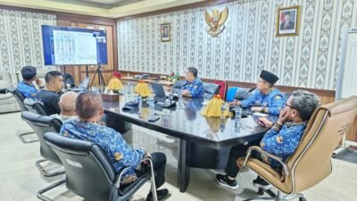 Bupati Jeneponto Ikuti Zoom Meeting Perencanaan Teknis Pembangunan Pasar Modern