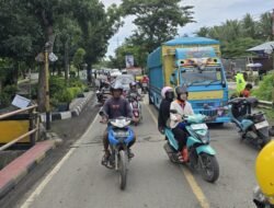 Jembatan Belokallong Lumpuh Pagi Hari, Warga Harap Perhatian Balai Pelaksanaan Jalan Nasional Sulsel