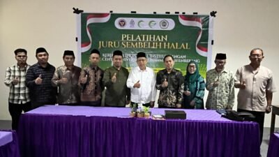 Gandeng LPK Pusjilal Institut, Halal Center UNIMEN Gelar Pelatihan Juru Sembelih Halal