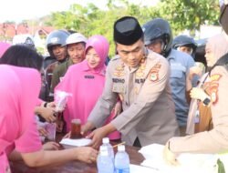 Kapolres Wajo Tunjukkan Kepemimpinan Humanis Lewat Aksi Berbagi Takjil