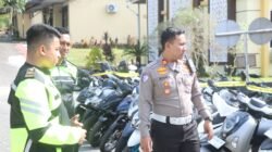 Tim Gabungan Polres Wajo Amankan 55 Kendaraan Yang Terlibat Aksi Bali