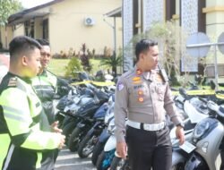 Tim Gabungan Polres Wajo Amankan 55 Kendaraan Yang Terlibat Aksi Bali