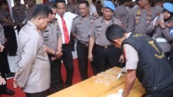 Propam Polres Wajo Tes Urine Personel, Kapolres Muhammad Rosid Ridho Tegaskan Komitmen Bersih Narkoba