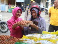 Menjelang Hari Raya Idhul Fitri 1447 H. Bhayangkari Cabang Enrekang Gelar Gerakan Pangan Murah 