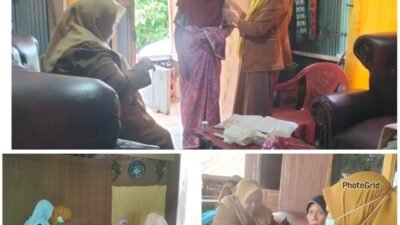 UPT Puskesmas Sinoa Memantau Perkembangan Kesehatan Para Lansia Penderita Penyakit Tidak Menular di Desa Bonto Majannang