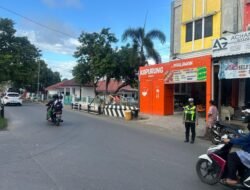 Pengaturan Lalu Lintas Pagi, Sat Lantas Polres Wajo Tingkatkan Pelayanan di Sengkang