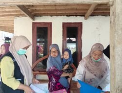 Bidan, Gizi, Promkes dan Humas UPT Puskesmas Dampang Aktif Melakukan Pemantauan Pertumbuhan Anak-anak di Wilayah Kerjanya
