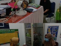 Pj Gizi UPT Puskesmas Kota Memberikan Edukasi Konseling dan Pemberian Tablet Pada Pasien