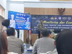 Sat Lantas Polres Wajo Ikuti Evaluasi ETLE, Kasat Lantas: Perkuat Penegakan Hukum Berbasis Teknologi