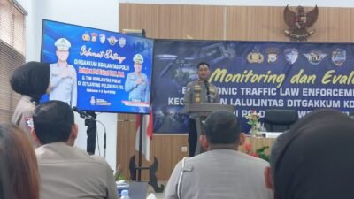 Sat Lantas Polres Wajo Ikuti Evaluasi ETLE, Kasat Lantas: Perkuat Penegakan Hukum Berbasis Teknologi