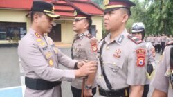 Kapolres Wajo, AKBP Muhammad Rosid Ridho Pimpin Upacara Serah Terima Jabatan