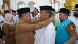 Bupati dan Wakil Bupati Wajo Hadiri Pelepasan 1.941 Orang Calon Jamaah Haji Kabupaten Wajo