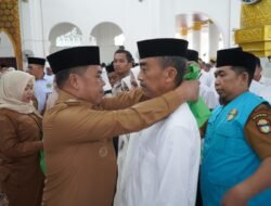 Bupati dan Wakil Bupati Wajo Hadiri Pelepasan 1.941 Orang Calon Jamaah Haji Kabupaten Wajo