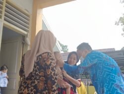 UPT Puskesmas Dampang Cek Kesehatan Mulut dan Karies pada Anak di Posyandu Cempaka