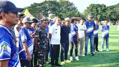 Bupati Jeneponto Resmi Buka Turnamen Sepak Bola Bupati Cup I