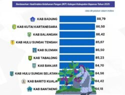 Bantaeng Satu Satunya Daerah di Sulsel Masuk Daftar 10 Kabupaten dengan Ketahanan Pangan Terbaik di Indonesia