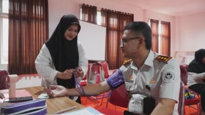 Donor Darah Peringati HBP ke-62, Rutan Sengkang Kumpulkan 13 Kantong Darah