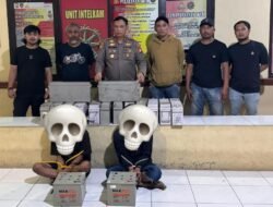 Gasak Baterai Tower senilai 97 juta,Dua Pelaku Diringkus Opsnal Polsek Manggala