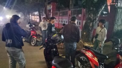 Cegah Gangguan Kamtibmas, Resmob Polsek Tamalanrea Patroli Dini Hari di Perintis dan Samping Tol