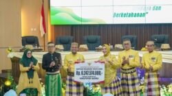 Gubernur Sulsel Hadiri Rapat Paripurna HUT Barru ke-66, Bupati Barru Paparkan Capaian Pembangunan