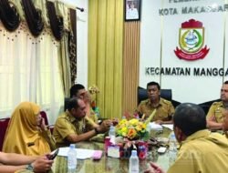 Camat Manggala Genjot TPS3R dan Urban Farming di Rakor Bersama Lurah