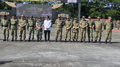 Wabup Bantaeng Hadiri Pembentukan KOMCAD Unsur ASN Prov. Sulsel